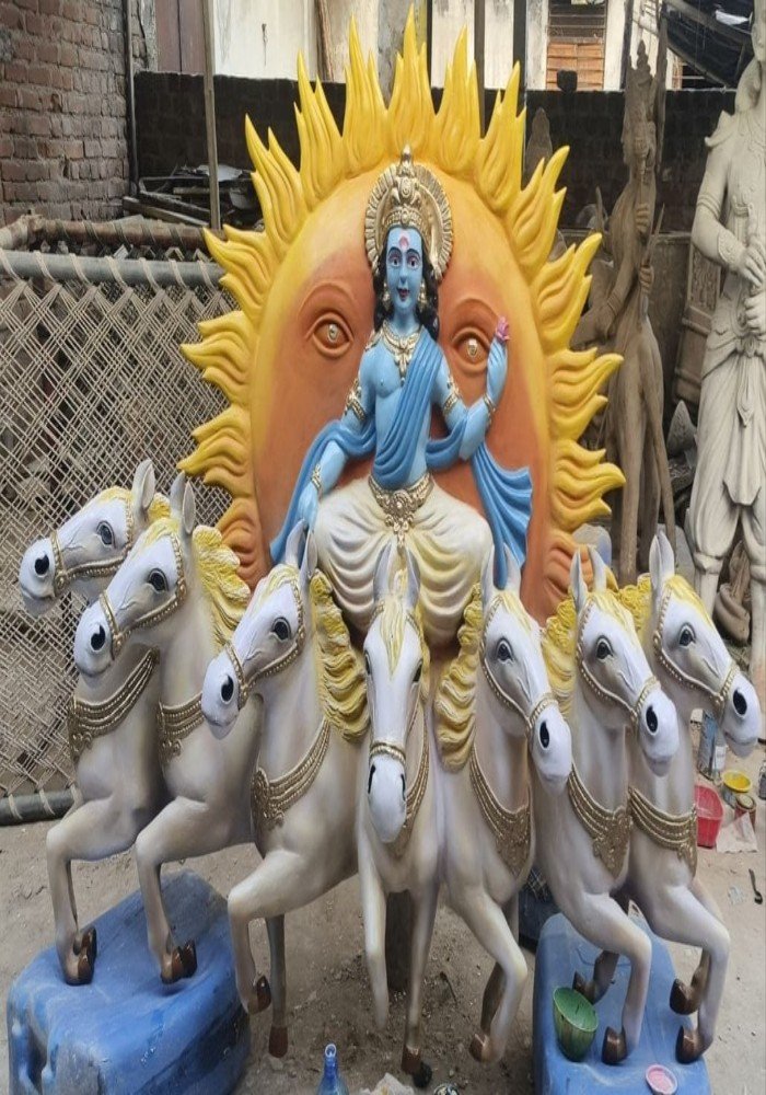 Lord Surya Narayana Wall Mural